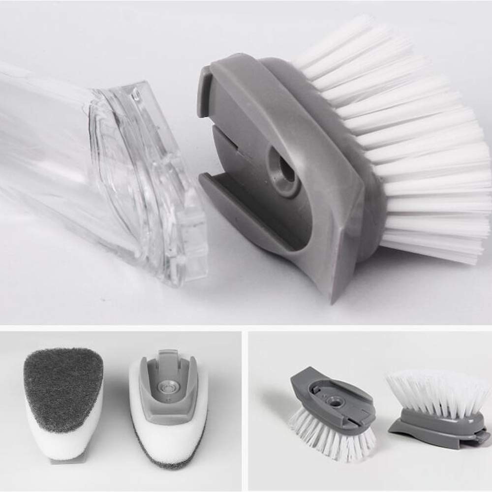 Decontamination Cleaning Brush Scrubber Dish Bowl Washing | Dish Wand Brush Set